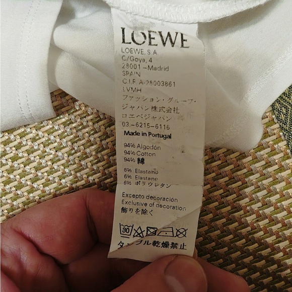 🚩steal authentic Loewe White T-Shirt - Picture 6 of 6